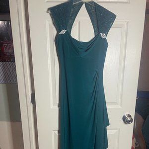 Jade Gown with Broaches